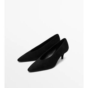 SUEDE HIGH-HEEL SHOES